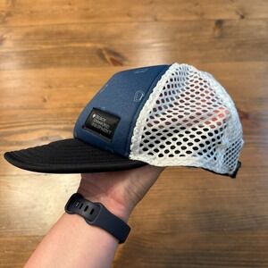 Black Diamond Equipment Strapback Mesh Trucker Hat Foam Duckbill Ball Cap Blue